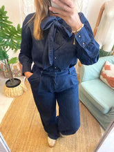 Carregar imagem no visualizador da galeria, Camisa laçada denim brut Morgan
