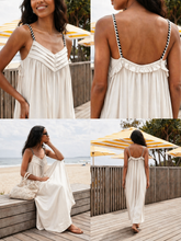 Carregar imagem no visualizador da galeria, Vestido fluído branco
