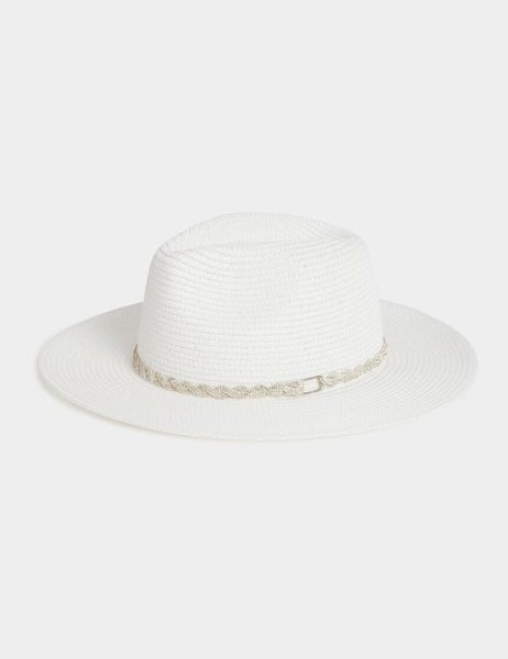 Chapéu branco corrente MORGAN