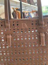 Carregar imagem no visualizador da galeria, Mala Don Algodon Shopper castanho
