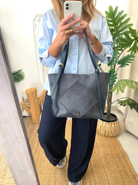 Shopper azul Don Algodon