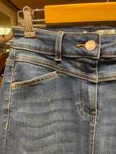 Carregar imagem no visualizador da galeria, Saia de ganga midi MORGAN
