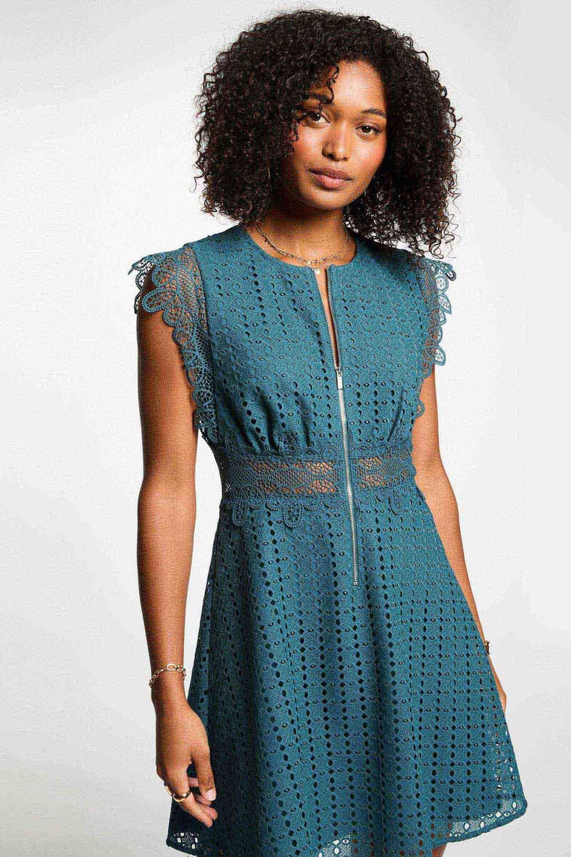 Vestido petróleo Morgan