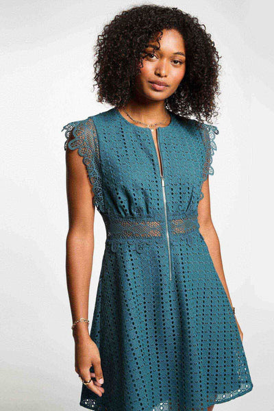 Vestido petróleo Morgan