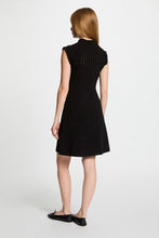 Carregar imagem no visualizador da galeria, Vestido de malha preto Morgan
