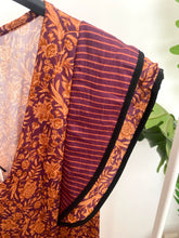 Carregar imagem no visualizador da galeria, Vestido vintage com folho tijolo
