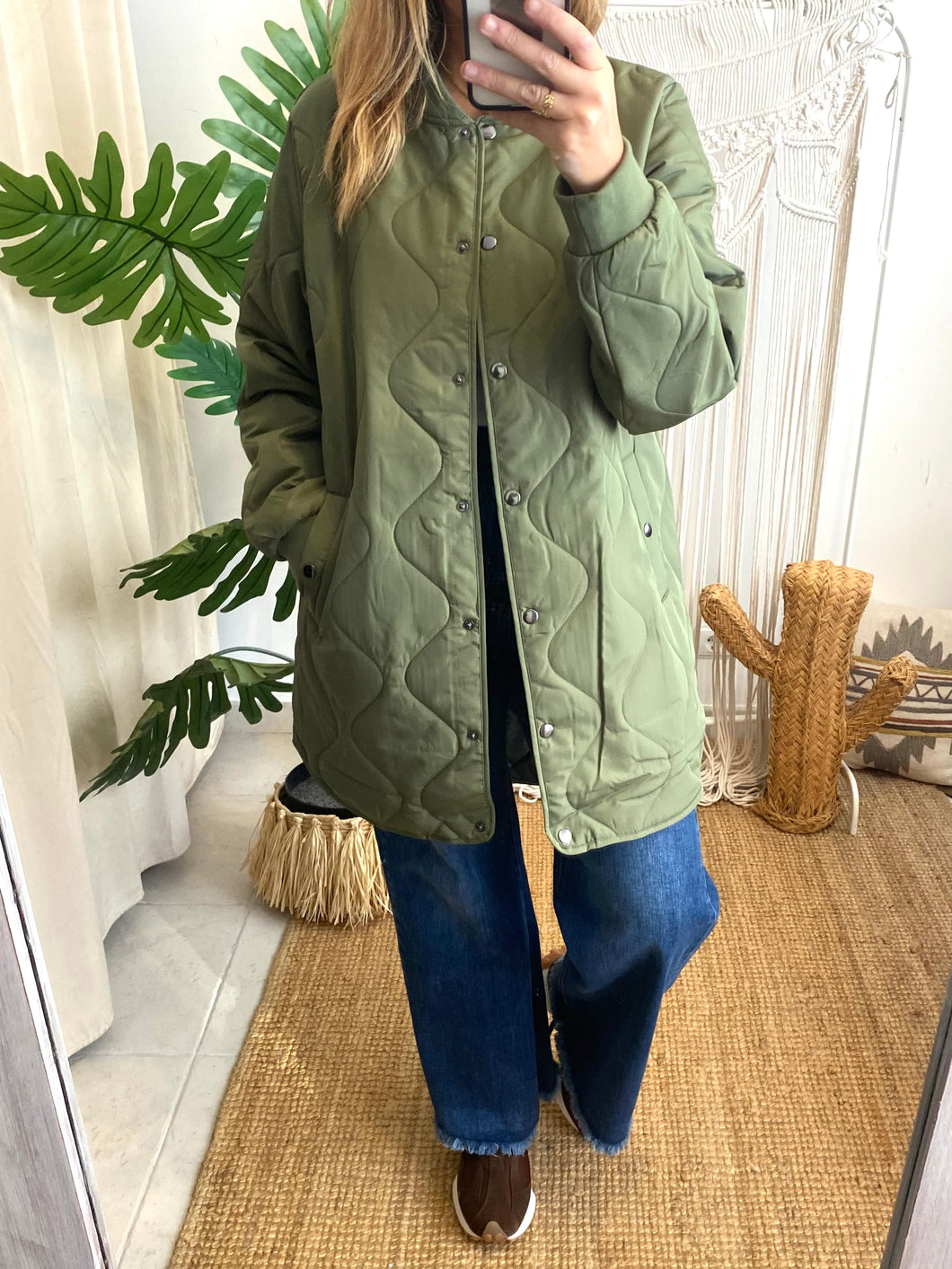 Parka Vitate kaki Vila