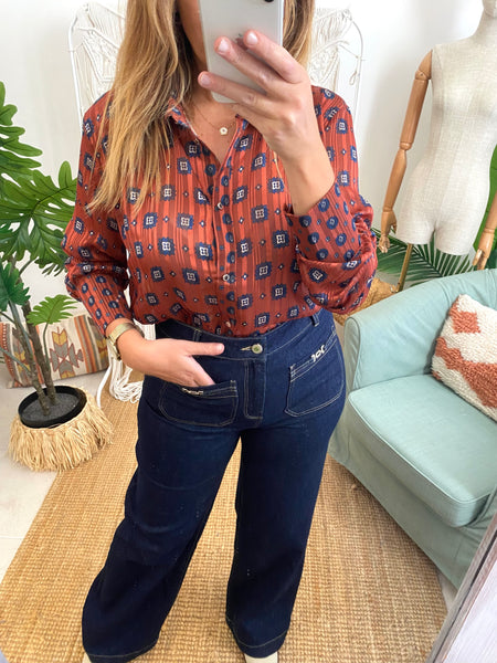 Camisa estampada Morgan