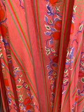 Carregar imagem no visualizador da galeria, Vestido halter padrão flores vintage
