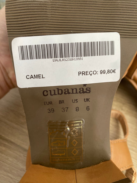Sandália Dalila camel Cubanas