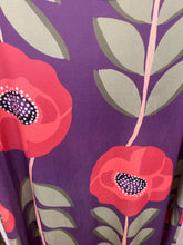 Carregar imagem no visualizador da galeria, Vestido comprido malha fria papoilas
