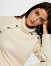 Carregar imagem no visualizador da galeria, Camisola de malha gola Morgan
