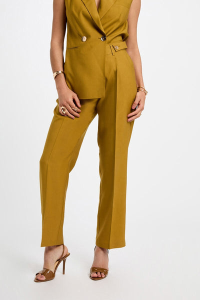 Calça mostarda MORGAN