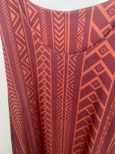 Carregar imagem no visualizador da galeria, Vestido comprido malha fria savana Bordeaux
