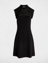 Carregar imagem no visualizador da galeria, Vestido de malha preto Morgan
