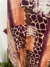 Carregar imagem no visualizador da galeria, Vestido camisa estampa tartaruga salmão
