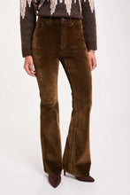 Carregar imagem no visualizador da galeria, Calças MORGAN bootcut bronze
