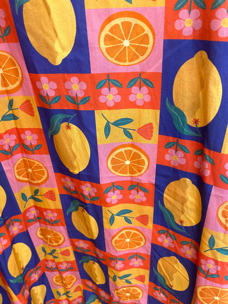 Vestido estampa limões 🍋