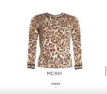 Carregar imagem no visualizador da galeria, Camisola de malha leopardo Morgan
