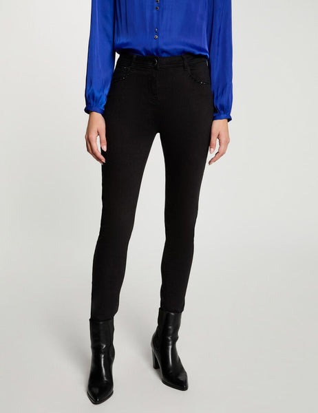 Calças skinny preto MORGAN