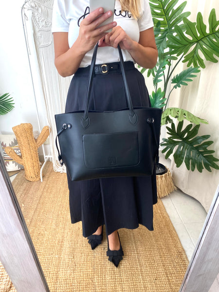 Shopper preto Don Algodon