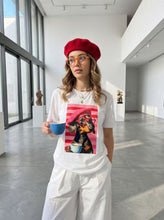 Carregar imagem no visualizador da galeria, T-shirt branca trendy pup
