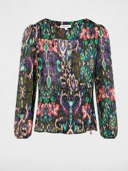 Blusa estampada MORGAN