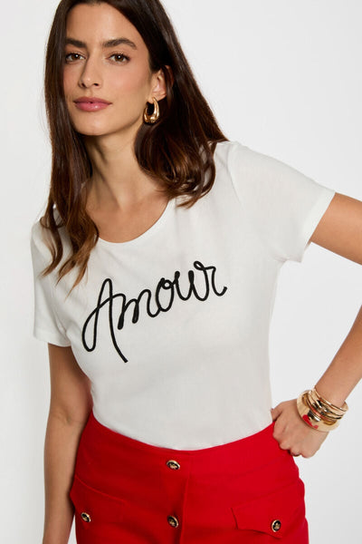 T-shirt amour Morgan