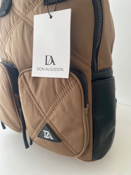 Mochila nylon toupe Don Algodon