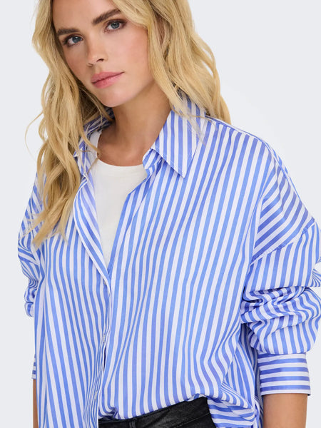 Camisa jdyvesper riscas azuis
