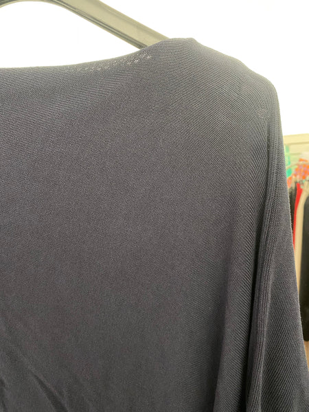 Camisola/capa de malha marinho