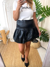 Carregar imagem no visualizador da galeria, Saia ecopele balão Morgan
