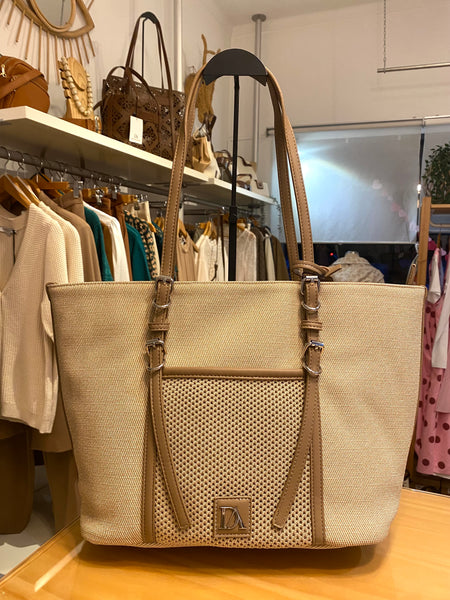 Shopper beje Don Algodon
