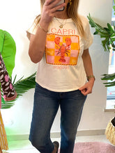 Carregar imagem no visualizador da galeria, T-shirt branca Capri
