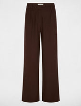 Carregar imagem no visualizador da galeria, Calças pantalonas chocolate Morgan
