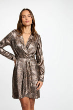 Carregar imagem no visualizador da galeria, Vestido metalizado cobra Morgan
