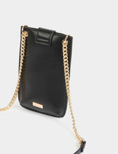 Carregar imagem no visualizador da galeria, Bolsa de telemóvel preto Morgan
