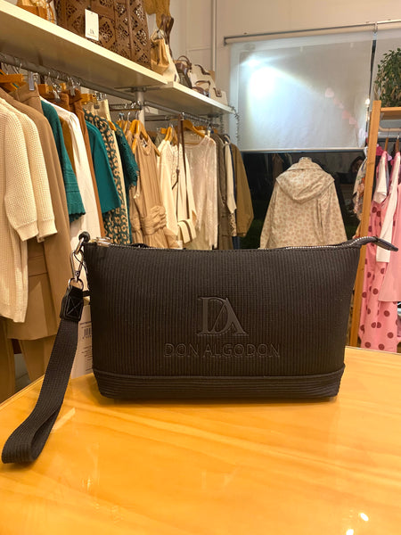 Carteira de mão preto Don Algodon