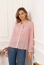 Carregar imagem no visualizador da galeria, Camisa relevo rosa
