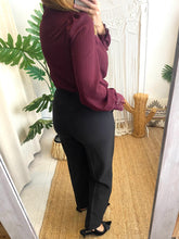 Carregar imagem no visualizador da galeria, Calça Visiffe preto Vila
