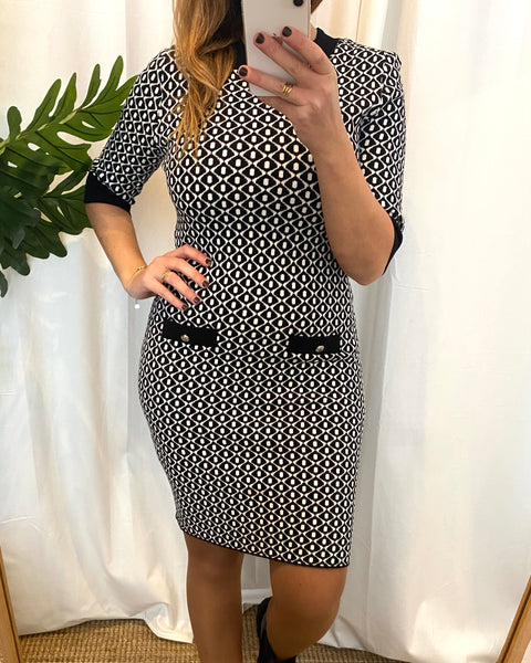 Vestido de malha estampado Morgan