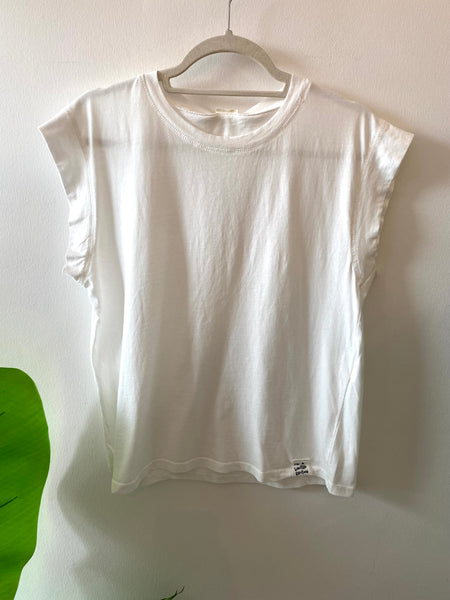 T-shirt algodão branco