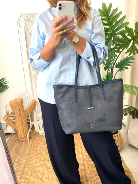 Shopper azul Don Algodon