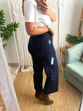 Carregar imagem no visualizador da galeria, Calças wide leg denim brut Bigzone

