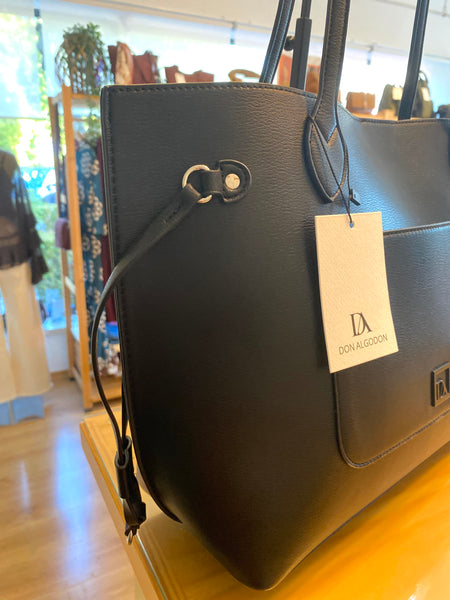 Shopper preto Don Algodon