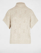 Carregar imagem no visualizador da galeria, Camisola de malha beje Morgan
