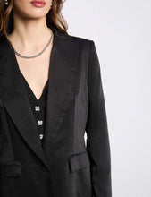 Carregar imagem no visualizador da galeria, Blazer preto MORGAN
