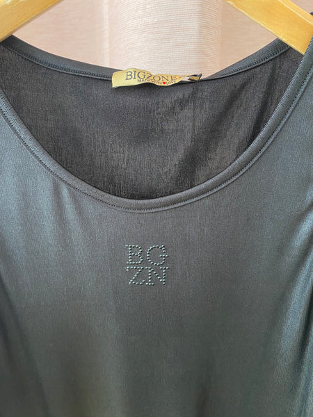 Top lycra preto Bigzone