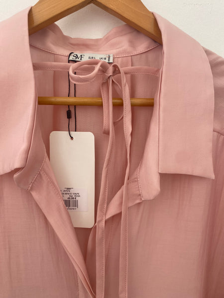 Camisa oversize rosa SMF