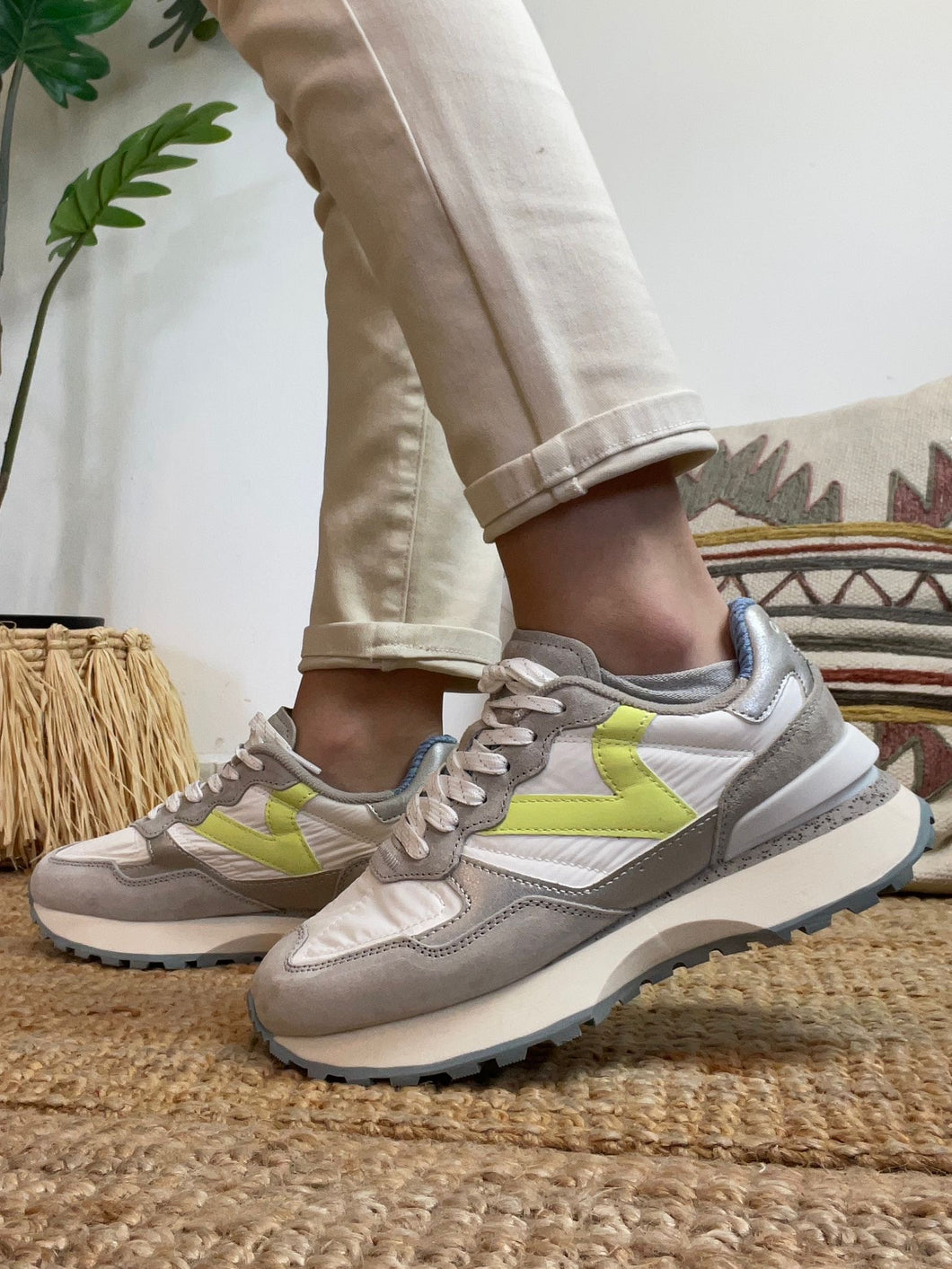 Ténis Rush summer pastel amarelo Victoria